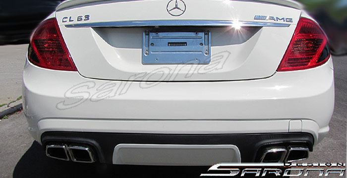 Custom Mercedes CL Rear Add-on  Coupe Rear Add-on Lip (2010 - 2014) - $350.00 (Part #MB-004-RA)